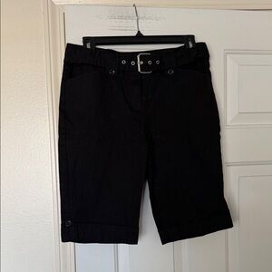 Tracy Evans Black Women's Bermudas